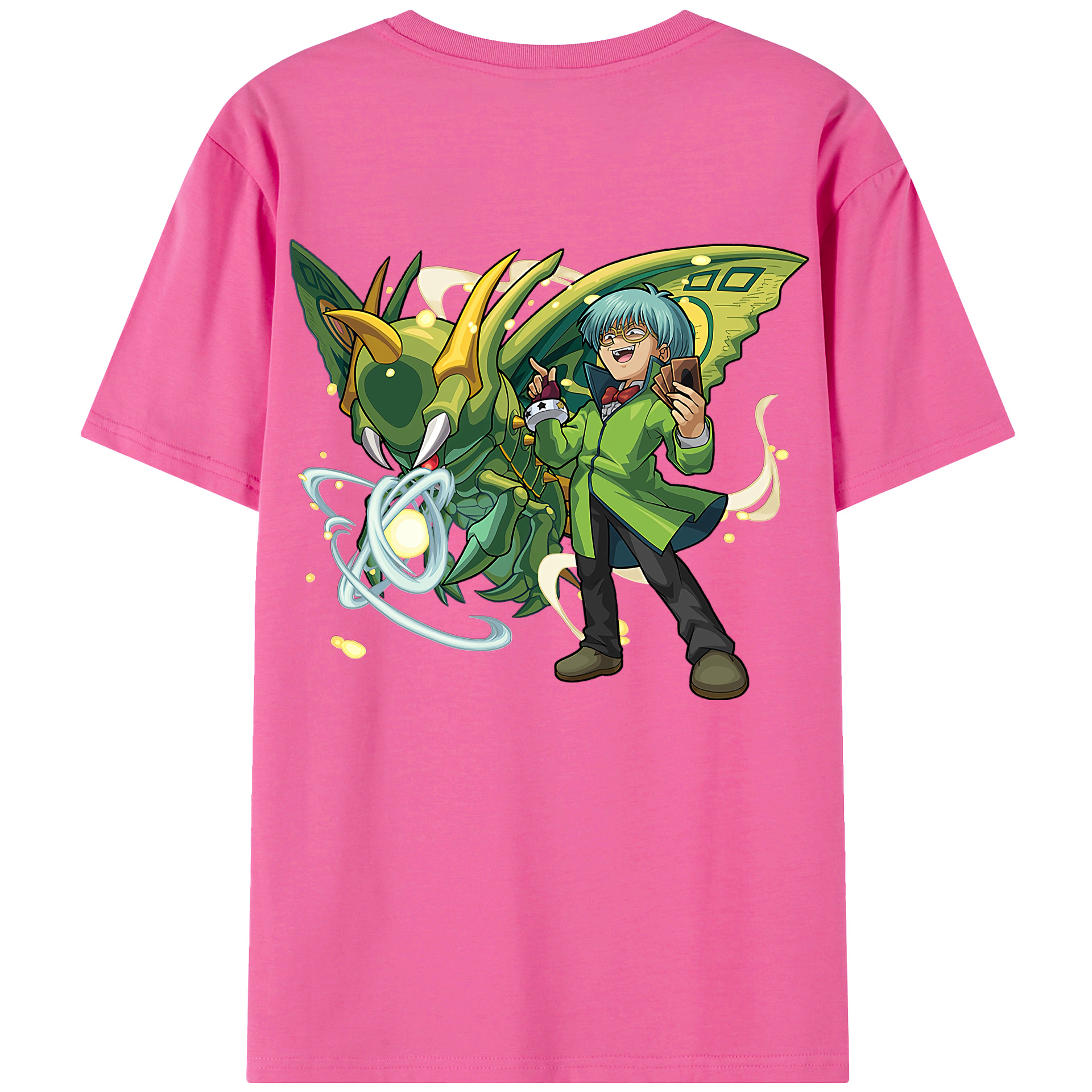 （画像用） 遊☆戯☆王 Yu-Gi-Oh! レディース半袖Tシャツ(バックプリント)